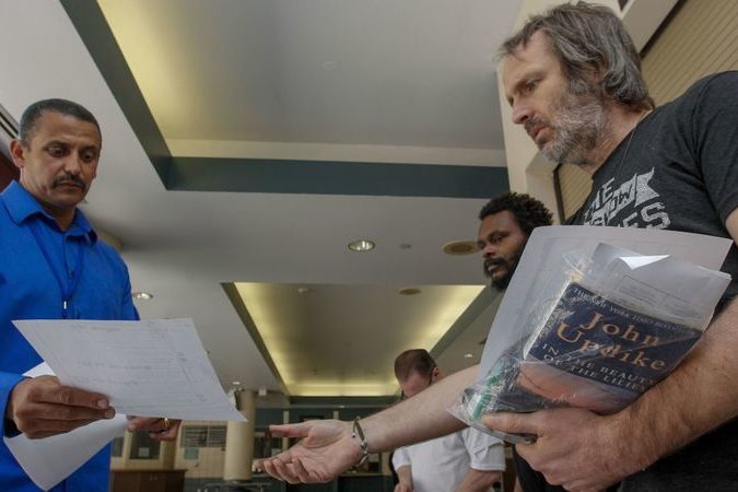 Protect CA - News - Image of Victor Key, case manager for Project 180, with Ellis Pickering